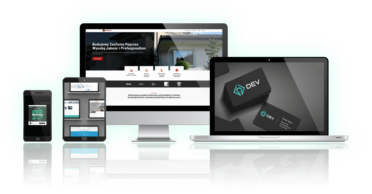 Prezentacja projektów na różnych urządzeniach